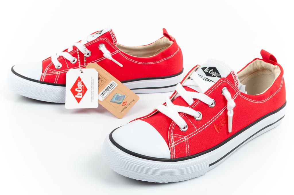 Lee Cooper Canvas Red [LCW-25-02-3298L] y.37