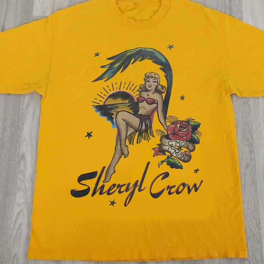 Reprint Sheryl Crow Band Collection All Size Shirt E32.53 S