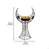 Incense Burner Holder Home Decor Ornament Gift Creative Moon Sculpture Portable for Hotel