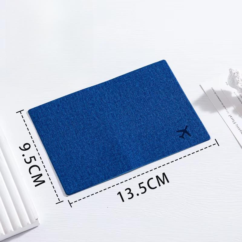 PU Leather Passport Cover for Men & Women Organizer  Protective Card Holder ID Document Covers Travel Passport Case Bags