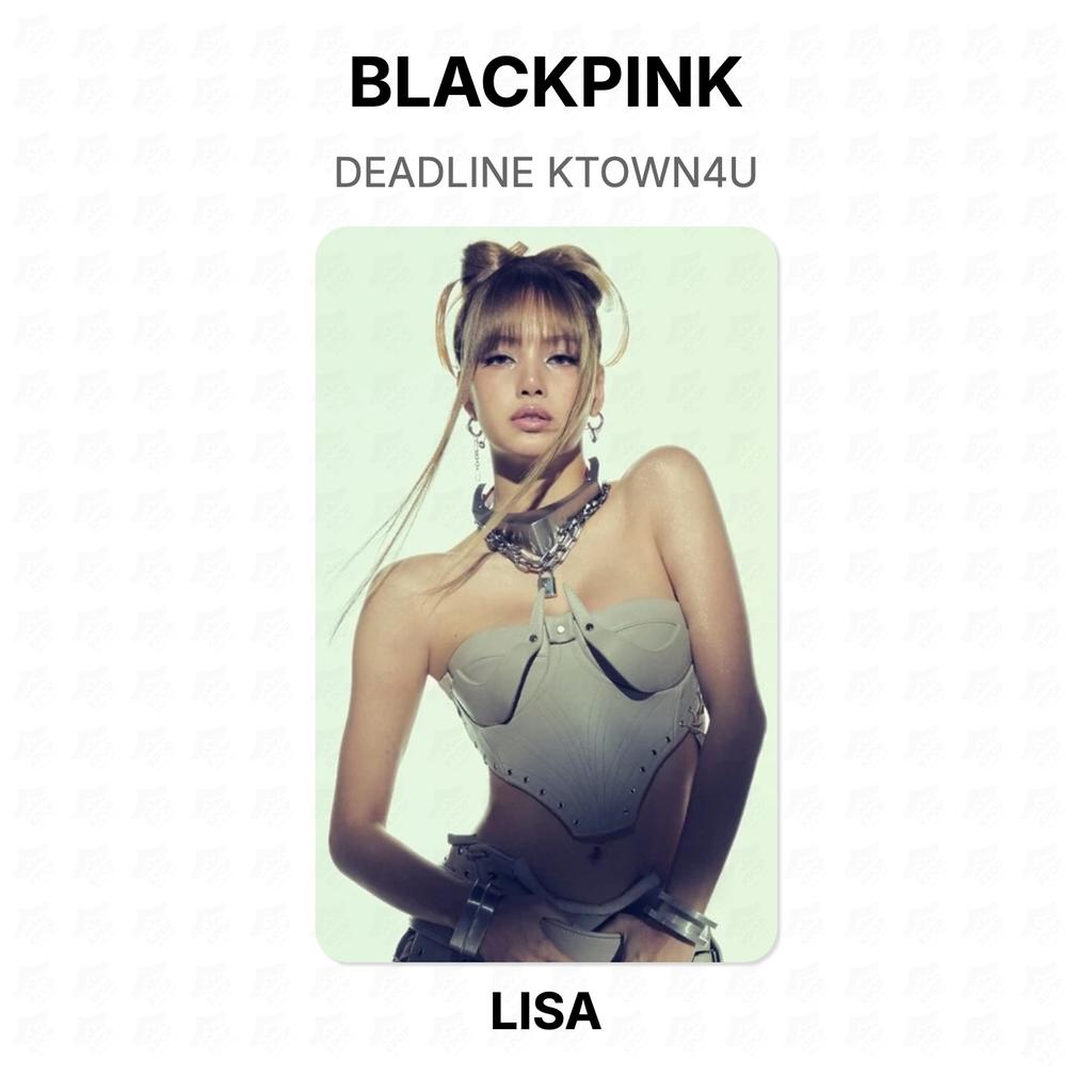 BLACKPINK DEADLINE KTOWN4U Official Photocard