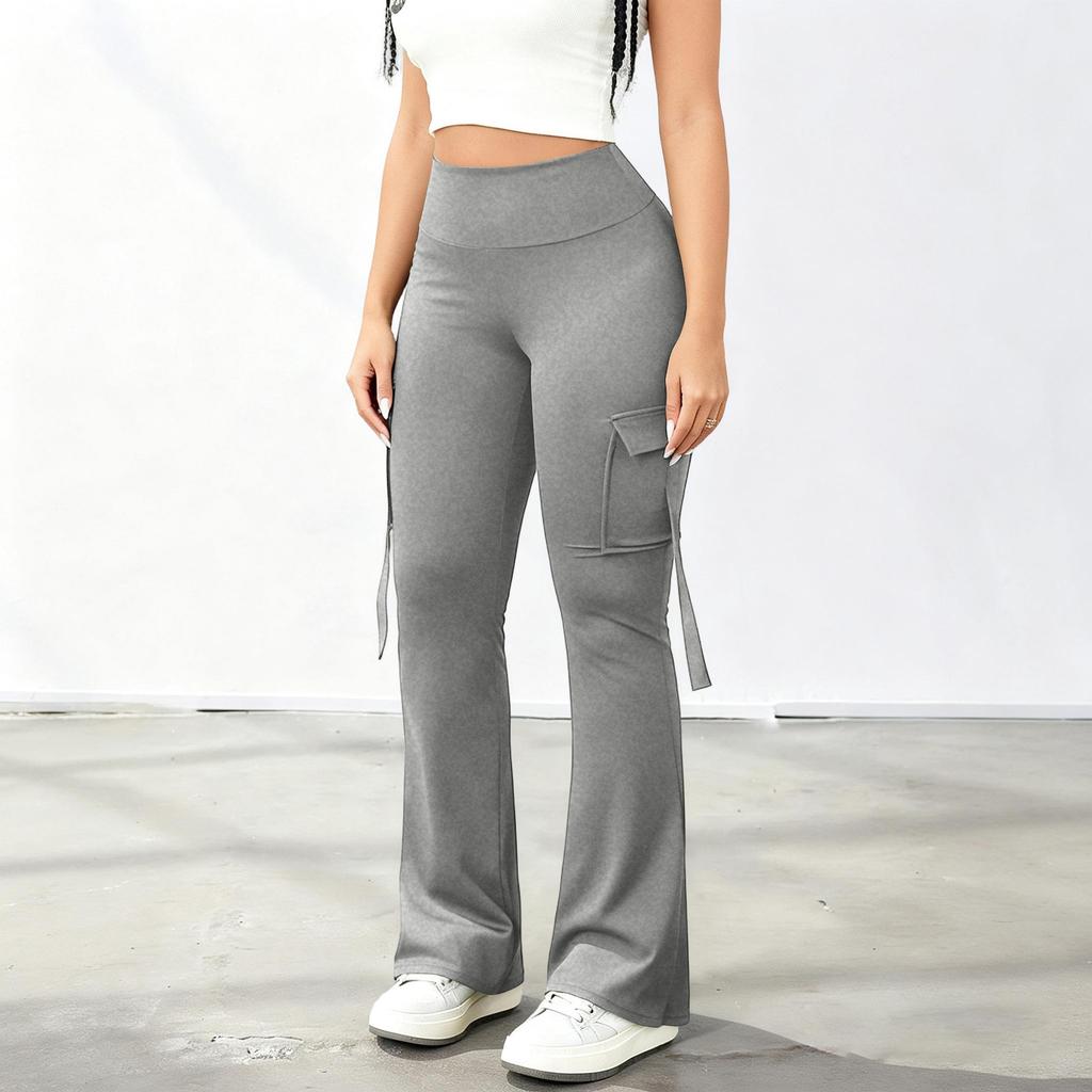 Women's Yoga Pants Casual Pants Slacks With Pockets High Waist