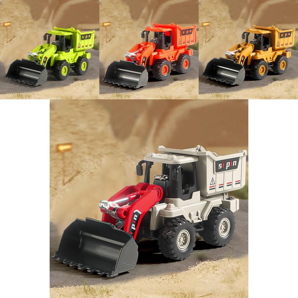 Boys Engineering Vehicle Model With Alloy Shovel For Kids Play And Construction Pretend Play