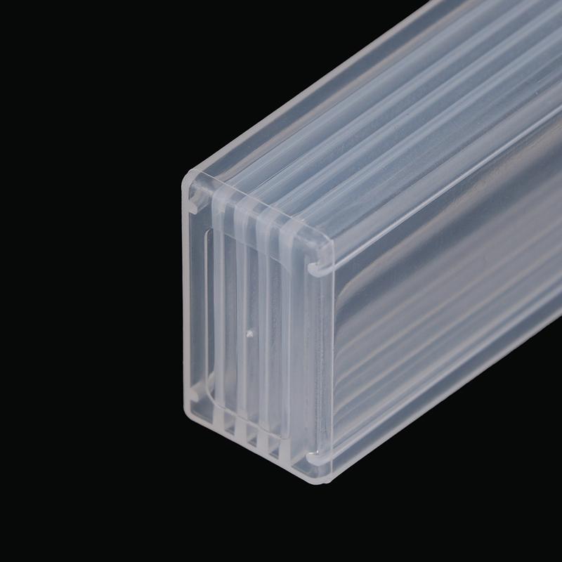 Plastic Microscope Slide Holder Storage Box Microslide Pp Holds 5 Dispenser Box