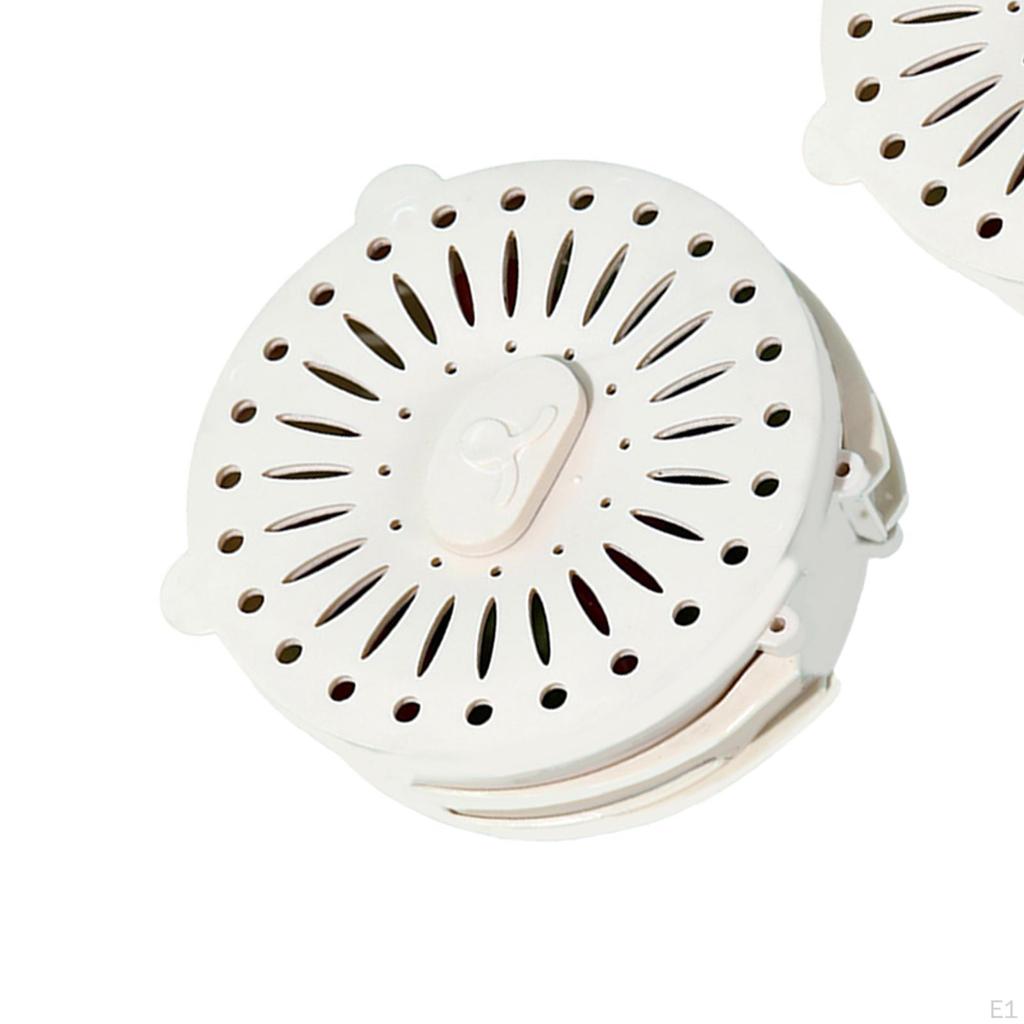 2 Colanders Washing Bowl Multifunctional Fruit Drainer Drain Basket for Outdoor Picnic Indoor