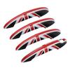 Door Handle Cover For MINI R60 Countryman Cooper S 2011-2016 PC Plastic Protective Case Cars Accessories Red Checker JCW Gold