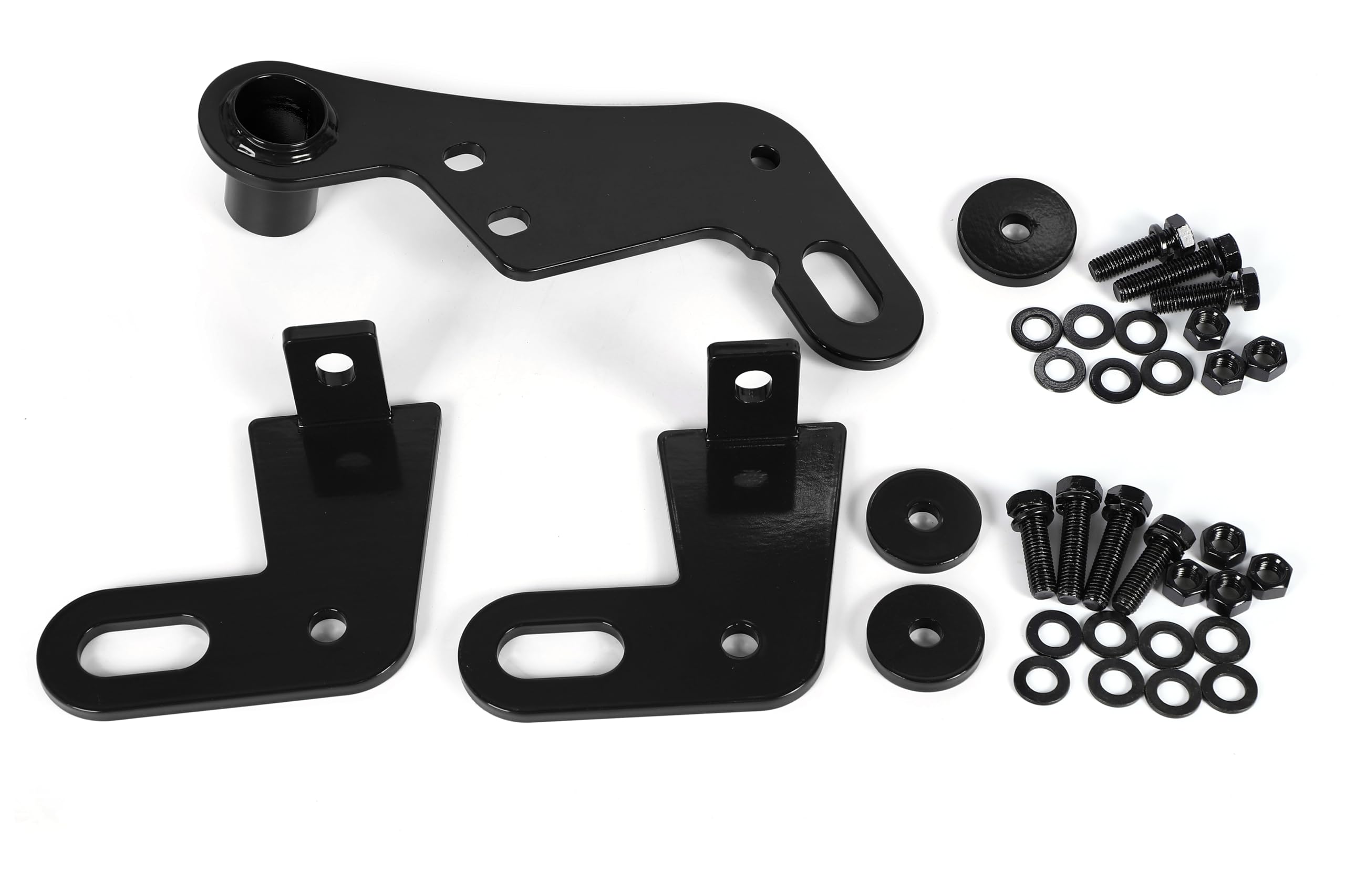 

Буксировочные крюки Suzuki Jimny передние и задние для заводского бампера JB64/JB74 Крюки, Комплект, Совместимые, (черный) чёрный