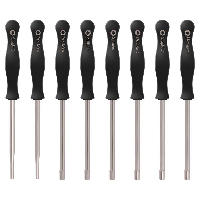 

AEE4-8 Pcs Screwdriver Carburetor Adjustment Tool Single D Double D Hexagon Hex Socket Kit Set