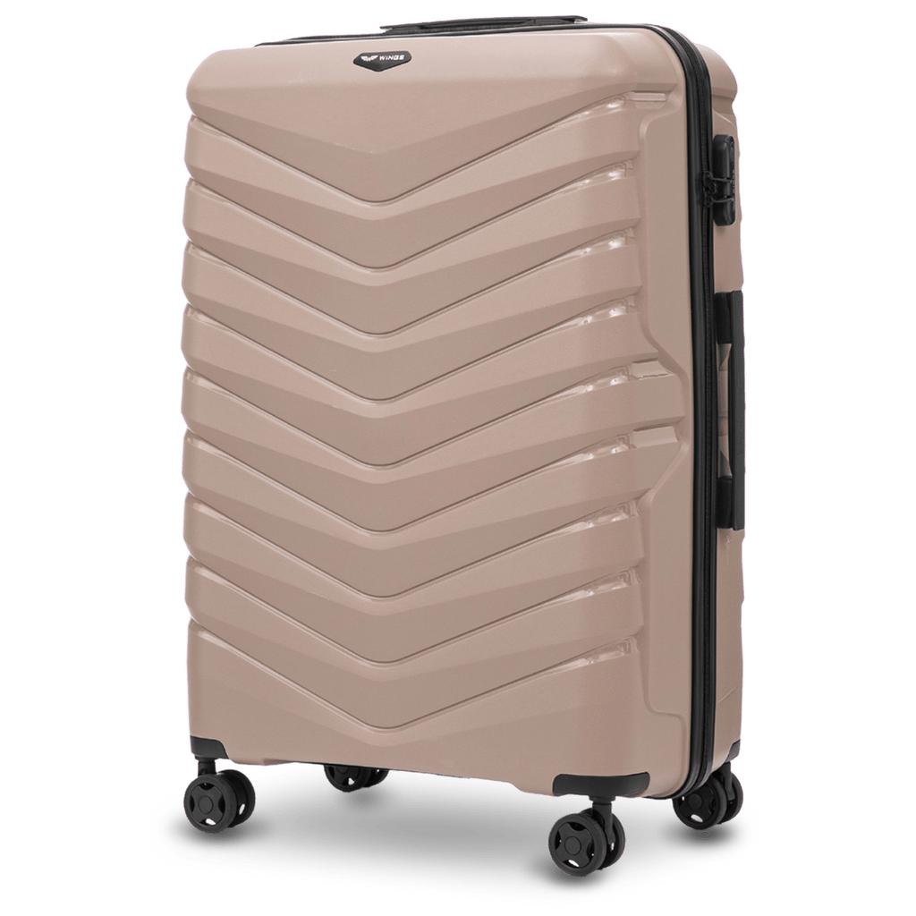Großer Koffer Wings Phoenix 2.0 Polypropylen 28" Champagner