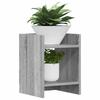 Plant Stand Gray Sonoma 30 x 30 x 40 cm Particleboard
