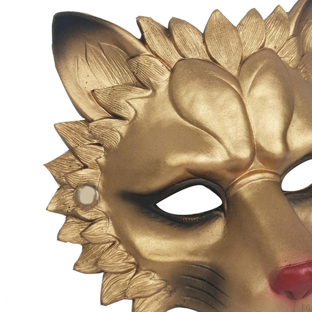 Half Face PU Foam Novelty for Halloween Adult Carnival Party