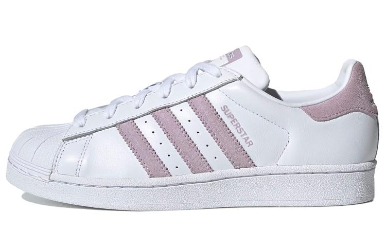 Adidas Originals Superstar  White/Purple  Women s EE7400 40