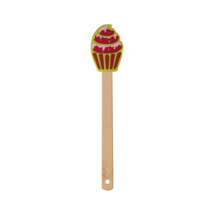 Non-Stick Spatula Xmas Theme Snowman Santa Claus Tree Shape For Baking Tools