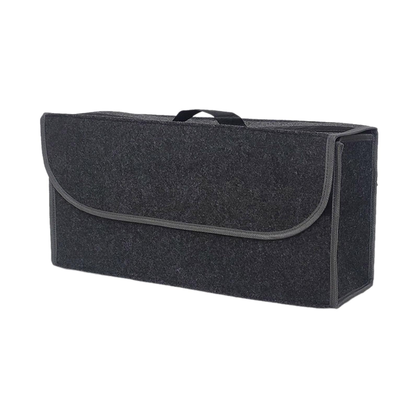 

Великий автомобільний багажник, сумка для зберігання автомобіля з кількома кишенями, автомобільна сумка для інструментів, великі автомобільні аксесуари L сірий