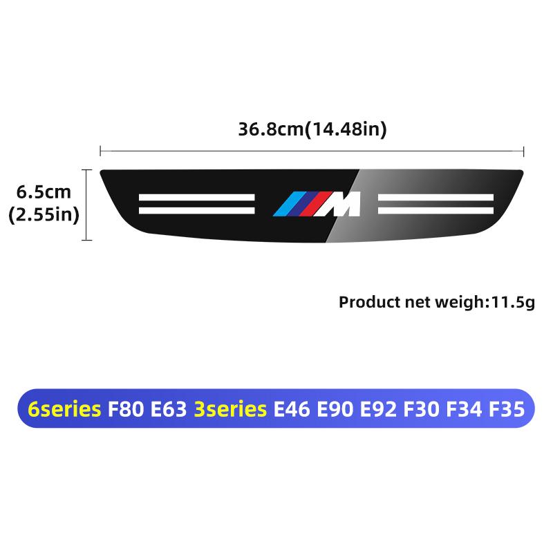 2025 Hot Car Rear Stop Lamp High Mount Brake Light Sticker For BMW E60 E90 E81 E87 F01 F07 F10 F22 F23 F30 F32 F34 G20 G30 G11 G