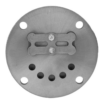 Ventilplatte Stahlmaterial Hohe Genauigkeit Zylinder Luftpumpe Zubehör Ersatz Bohrung 90