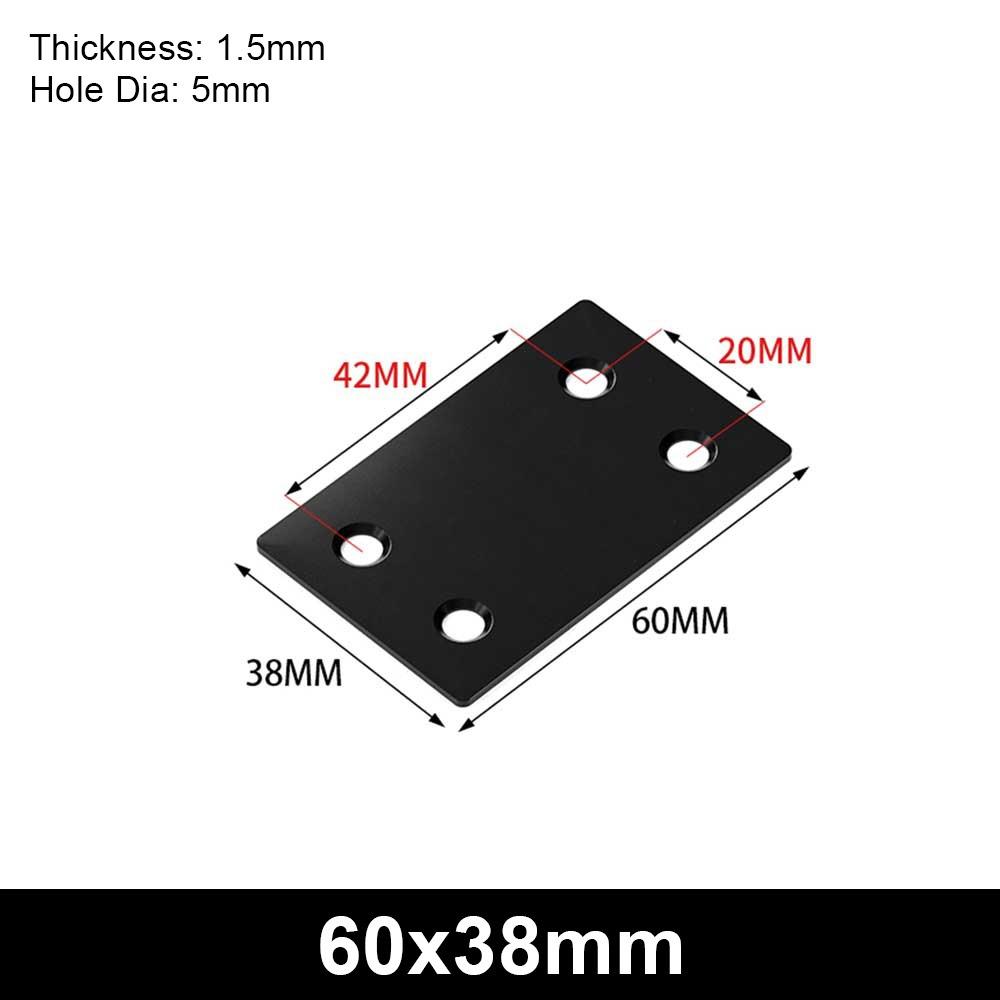 1Pcs 90 Degree Corner Stand L-shaped Mending Plate New Angle Bracket  Furniture Hardware