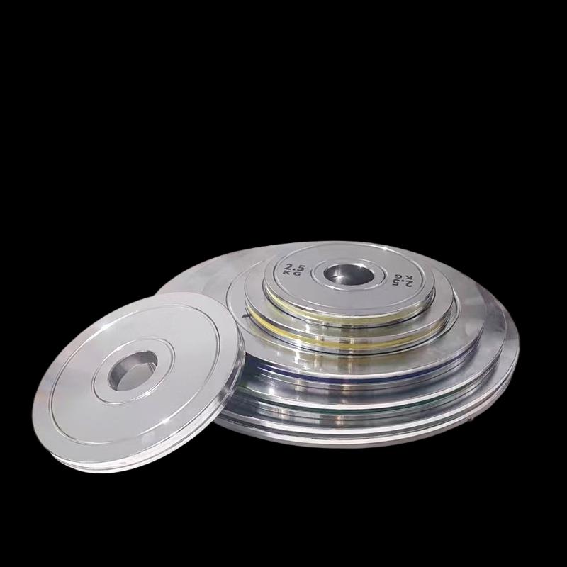 Yimai Electroplated Steel Barbell Plate (50mm Standard Bore)
