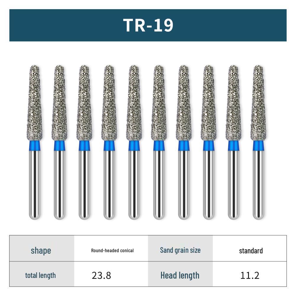 High-Speed Diamond Dental Burs for Polishing, Grinding, and Oral Care