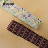 Retro Dark Style Purple Shadow Faux Leather Guitar Strap