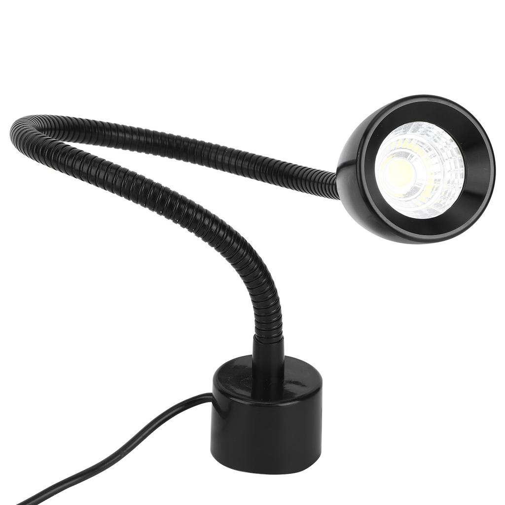 LED Light Magnetic Base Adjustable Light for Sewing Machine Auto Repairing   (7W Cold White)