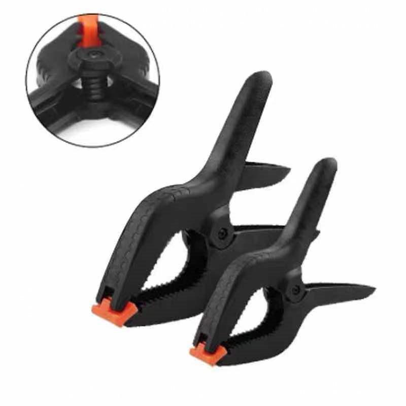2-10 Pcs Woodworking Spring Clamps 2/3 Inch A Type DIY Tools Nylon Plastic Clip for Woodworking Holding