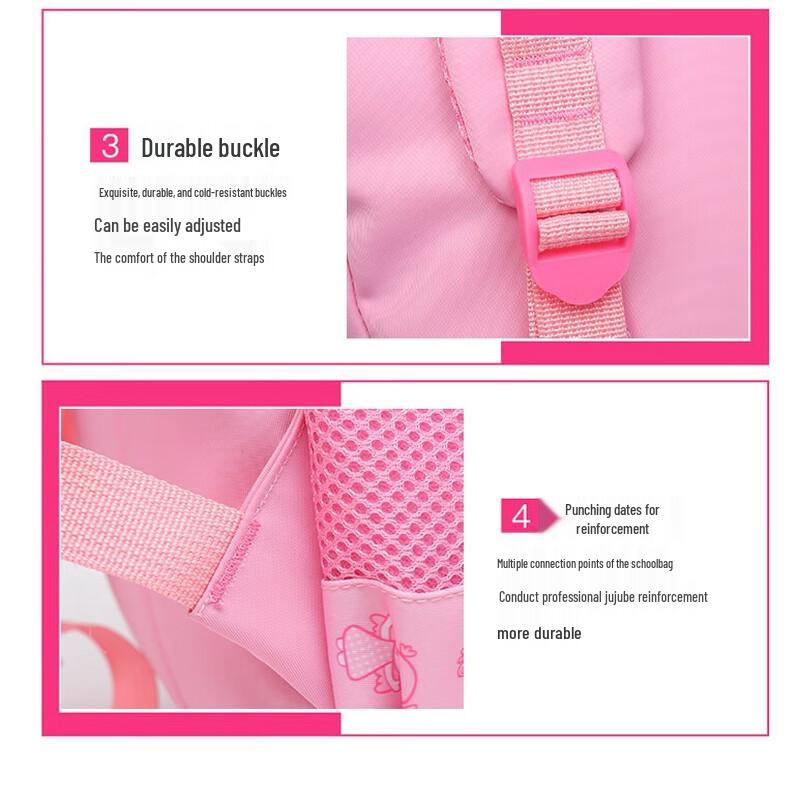 SAIERNA Cartoon Print 3-Piece School Backpack Set