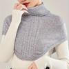 Winter Scarf Shawl Women Comfortable All-Match Neck Wrap Men Turtleneck Collar Scarf Knitted Elastic Knitted Fake Collar Scarfs