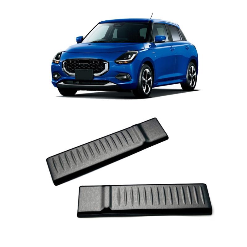 For Suzuki SWIFT ZC/ZD Series 2024 2025 Rear Bumper Foot Tailgate Door Sill Scuff Guard Threshold Plate Sticker Accessories