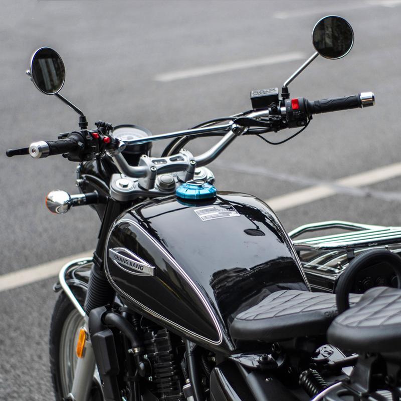 Retrofit Motorcycle Universal Aluminum Alloy CNC Handlebar Silver or black Balance Block Bar End Cap With Dia 7/8 "22mm