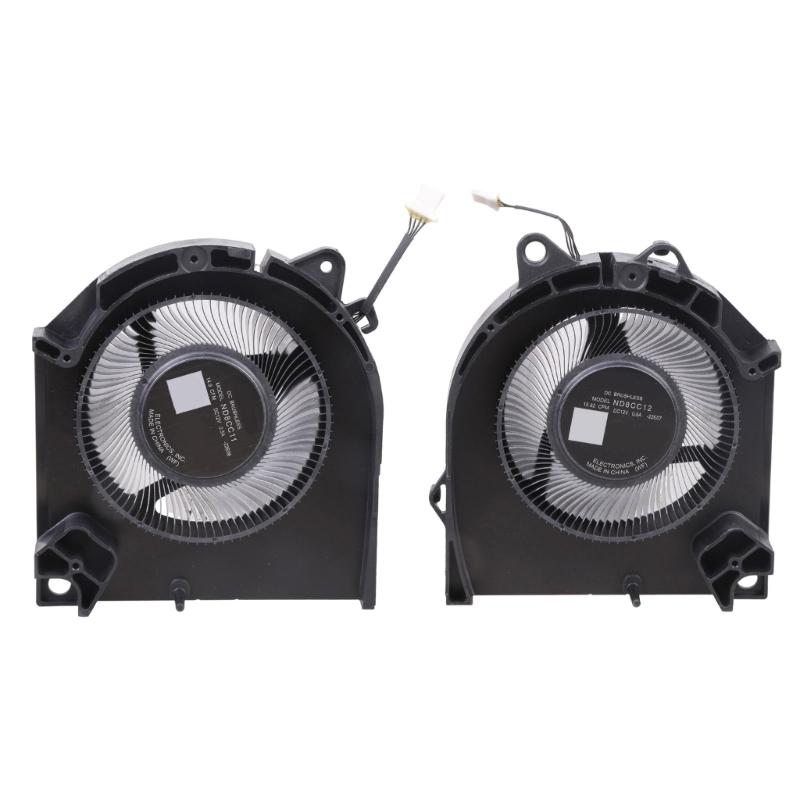 Low Noise Laptop CPU Fan Efficient Heat Dissipation Metal Easy Installation For G15 5530 2013 CPU GPU Cooling