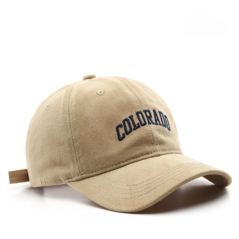 Japanese women's fashion popular retro letter embroidered cap outdoor sports travel shade baseball cap
