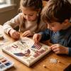 250th Anniversary Pearl Painting Kit, USA Anniversary DIY Pearl Art Set, Patriotic Bead Painting Craft Kit for Beginners Adults
