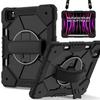Case For iPad 12th A19 11th A16 Air 11 13 M2 M3 M4 Pro 11 13 8th 9th 10.2 5th 6th 9.7 Mini 6 7 Case Kids Hard PC Silicon Tablet Cover Stand