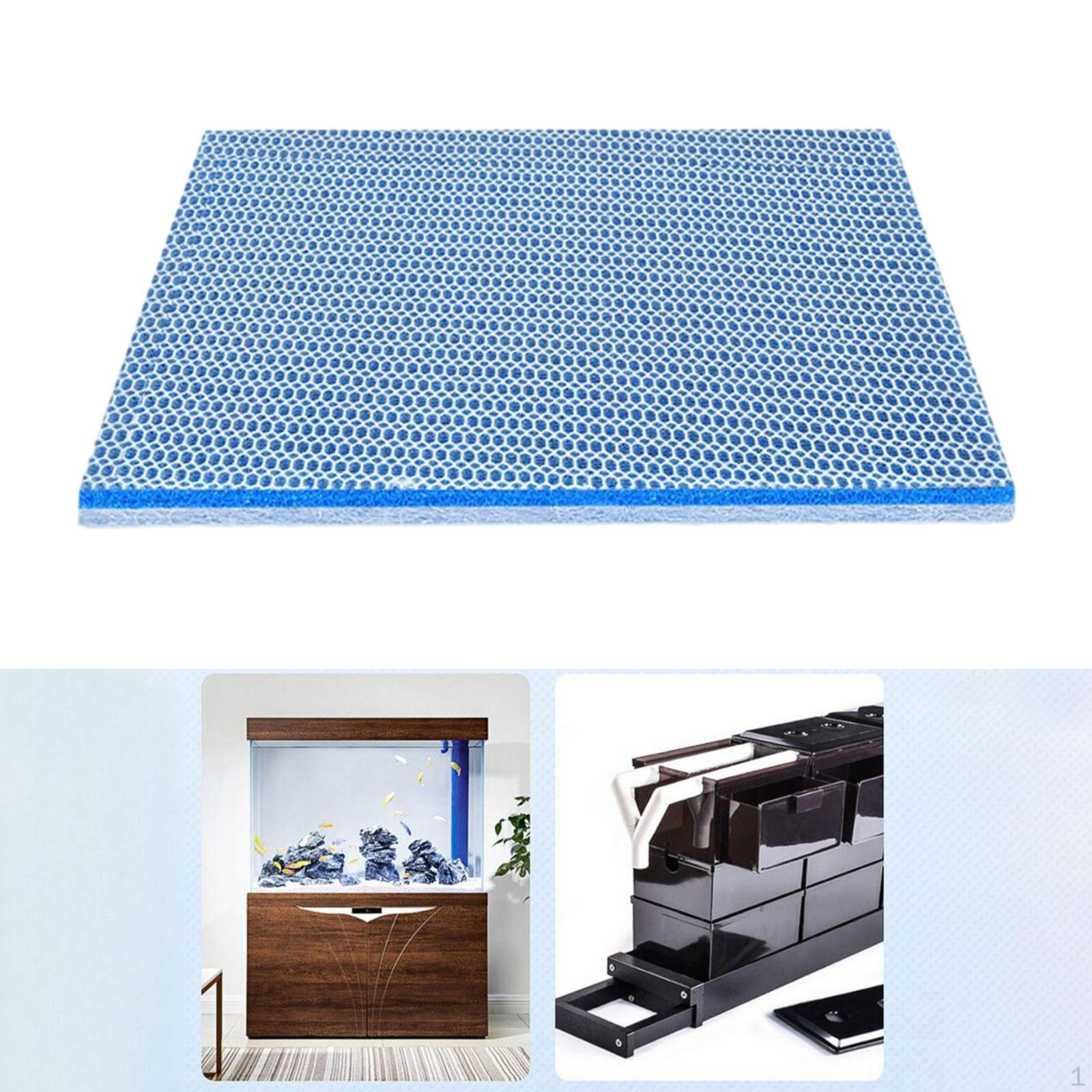 

Фильтрующая губчатая подушечка для аквариума, модернизированная, обрезанная по прочному 8-слойному материалу, аксессуары для аквариума