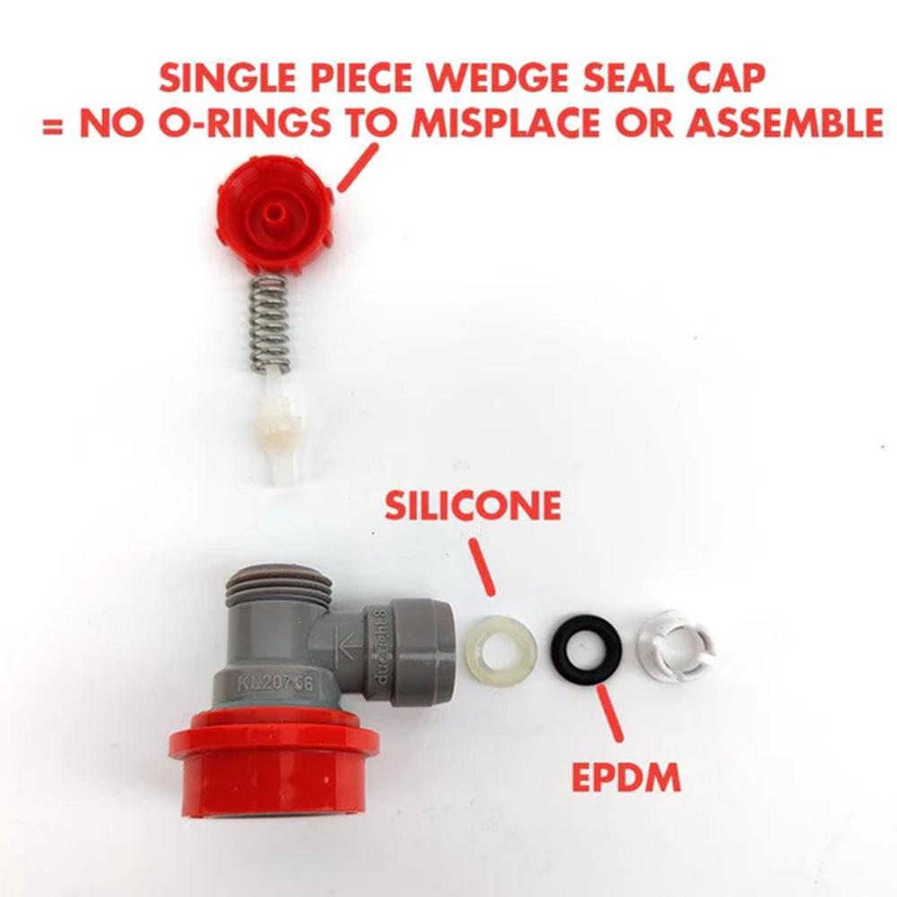 kegland Duotight 8mm/9.5mm Ball Lock Disconnect Kits (Gas/Liquid) Beer Brewing Accessary Bar Tool