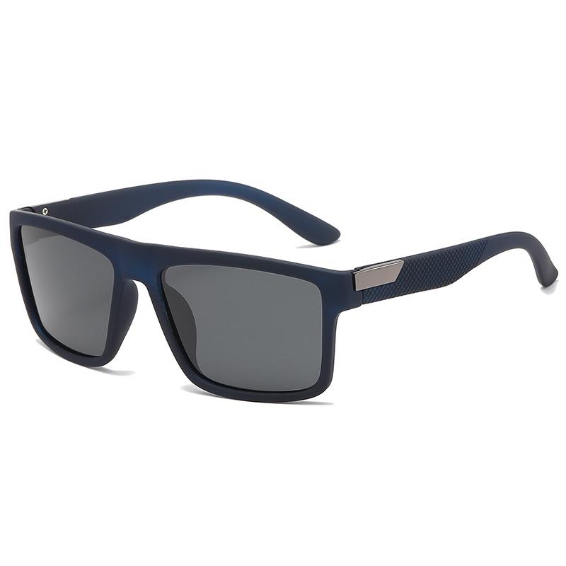 2025 Men's Polarized Sunglasses: Large Square Frame for Driving, Cycling, and Outdoor Sports Fashion.