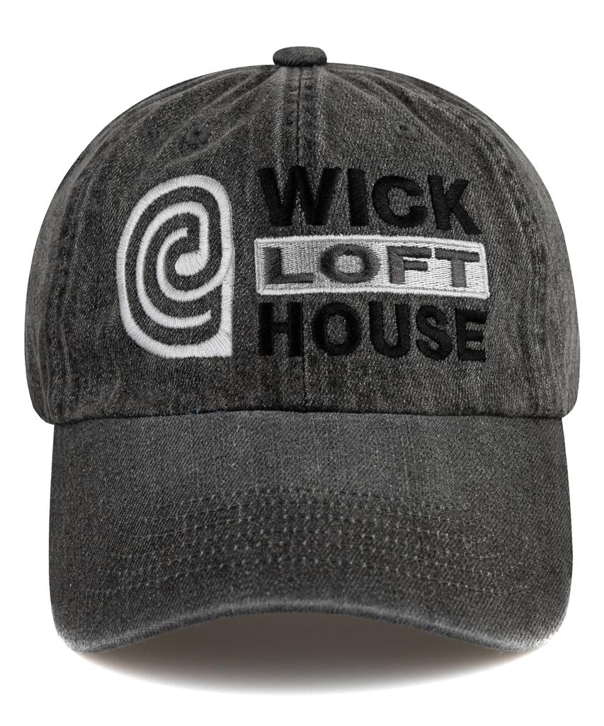 Wig E Loft House Denim Ball Cap - Light Black Denim