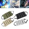 Roll up Tool Bag Wrench Organizer Collapsible Storage Case Heavy Duty Canvas Multipurpose