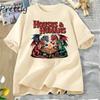 Koszulka Domy i Ludzie Modna Unisex Koszulka Zabawna D&D Retro Lata 90 Żart Koszulka Codzienna Bawełniana Krótki Rękaw Okrągły Dekolt T-shirty