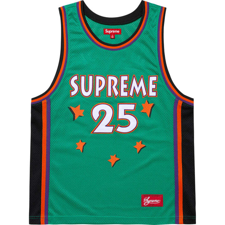Supreme All Star Basketball Jersey Green M