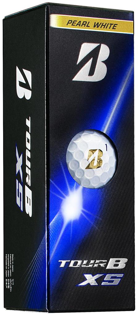 BRIDGESTONE TOUR B XS Golf 2026 12 Pearl S6GXJ Balls, Model, Balls, White,