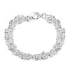 Silver-Plated Dragon Head Clasp Bracelet - Internet Celebrity Style