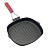 Practical Grilling Skillet with Nonstick Surfaces Refined Iron Texture Perfect for Indoor Cooking of Steak and Bacon
