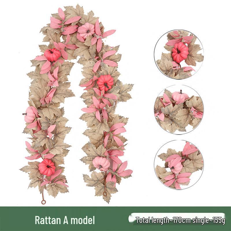 Skladem Podzimní a Halloweenská dekorace z javorových listů pro Vánoce a Den díkůvzdání