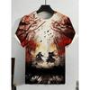 Summer 3D Print T-shirts Women Men Streetwear Fashion Casual Short Sleeve T Shirt O-neck Tees Tops Clothing
