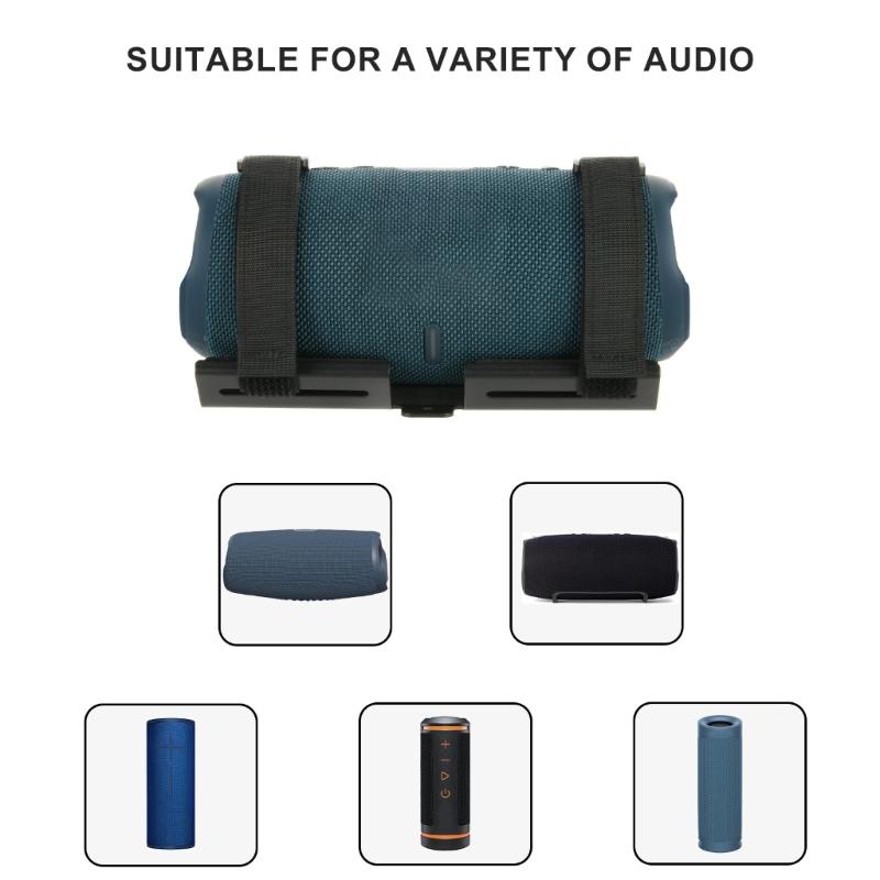 Universal Speaker Holder For Within 13.78inch Devices Bike Handlebars Holder With Durability Strap For Bicycles