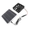 20W Solar Exhaust Fan Quiet Monocrystalline Solar Panel Ventilation Fan with Bracket for Chicken Coop Pet House
