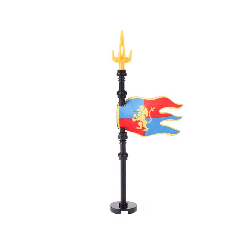 Medieval Military Castle Knight Soldier Shields Building Blocks Flags Movie Figures Accessories Mini Compatible Brick Toy Gifts