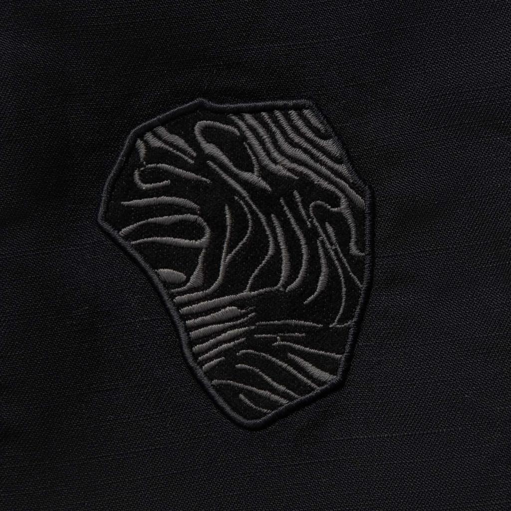 Li Ning X Jackie Chan Collaboration Kung Fu Series Comfortable Simple Solid Color Loose Fit Polo Shirt Men shirts Black ASHV025-1